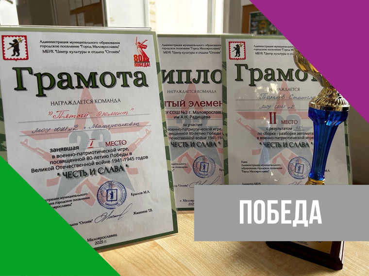 Военно-патриотическая игра "Честь и Слава".